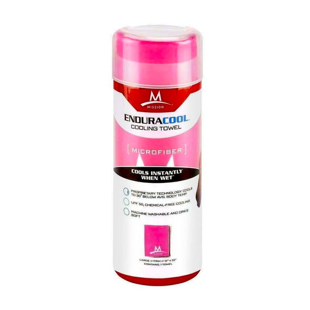 Misson AthleteCare Enduracool Large Woven Towel - Pink(108)